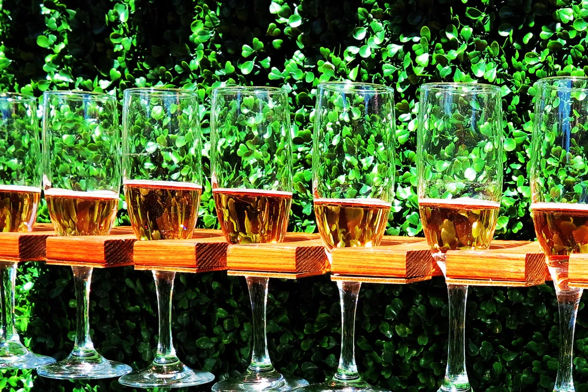 Holiday Party Decor Ideas with Hedge Walls